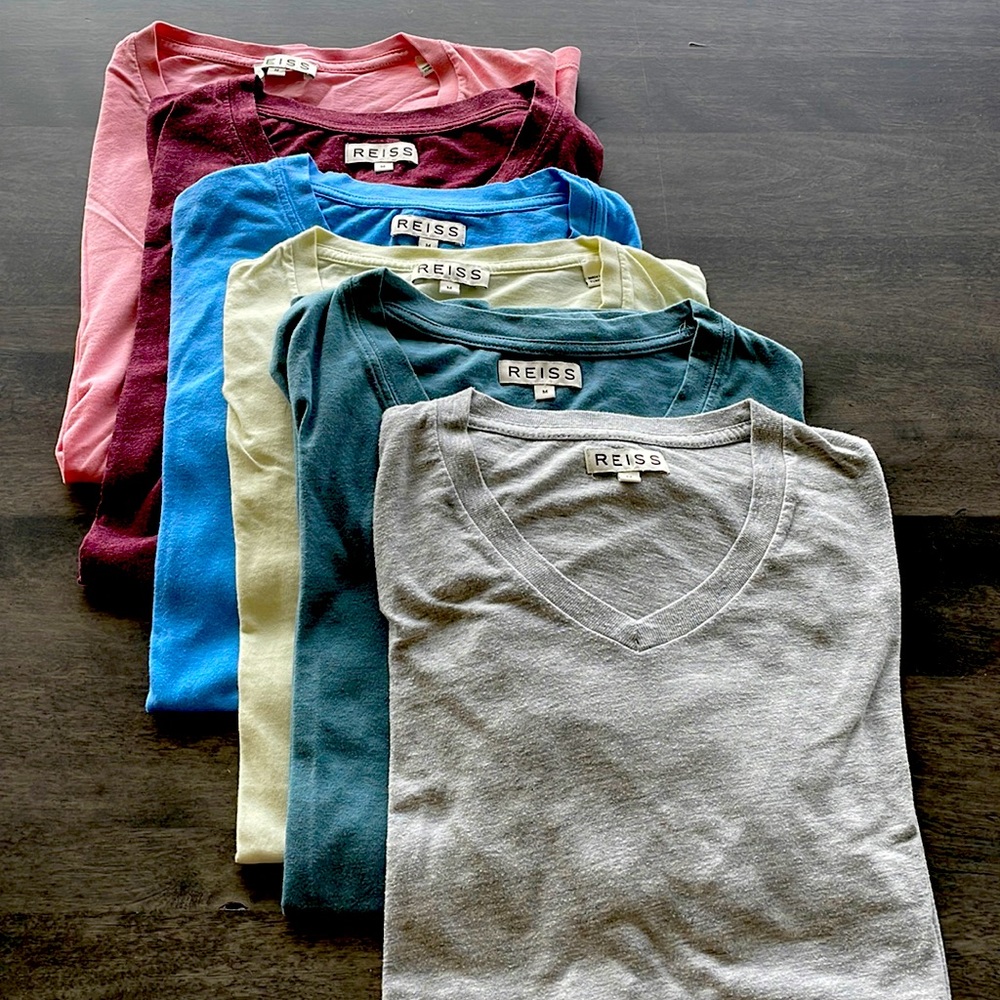Reiss Men’s V-Neck T-Shirts